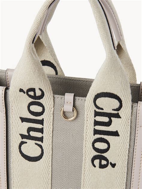 fake chloe canvas tote bag|chloe small woody tote bag.